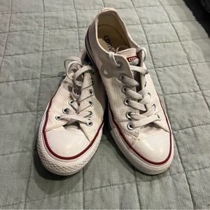 White low top converse